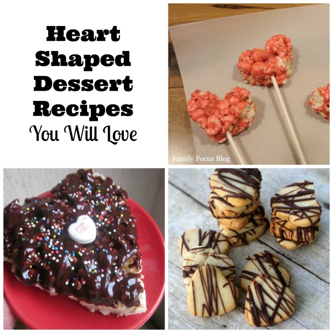 heart shaped dessert recipes Valentines