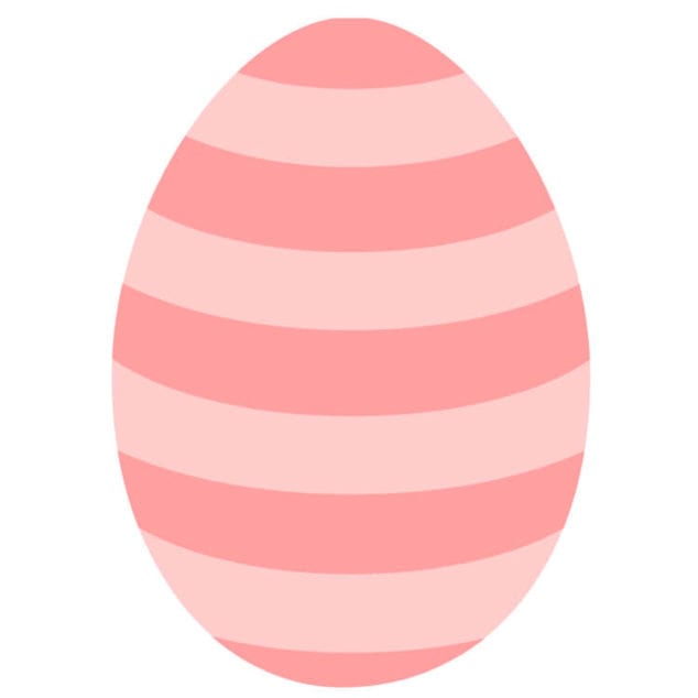 Easter Egg template printable