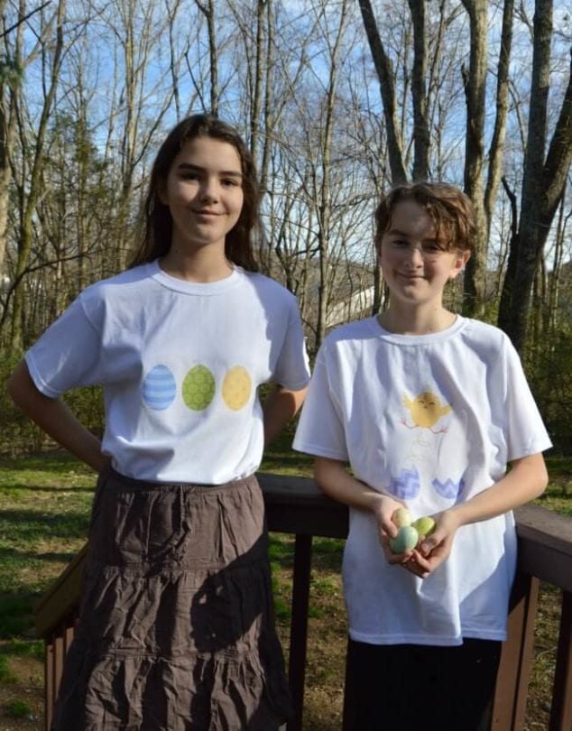 easter t shirts kids