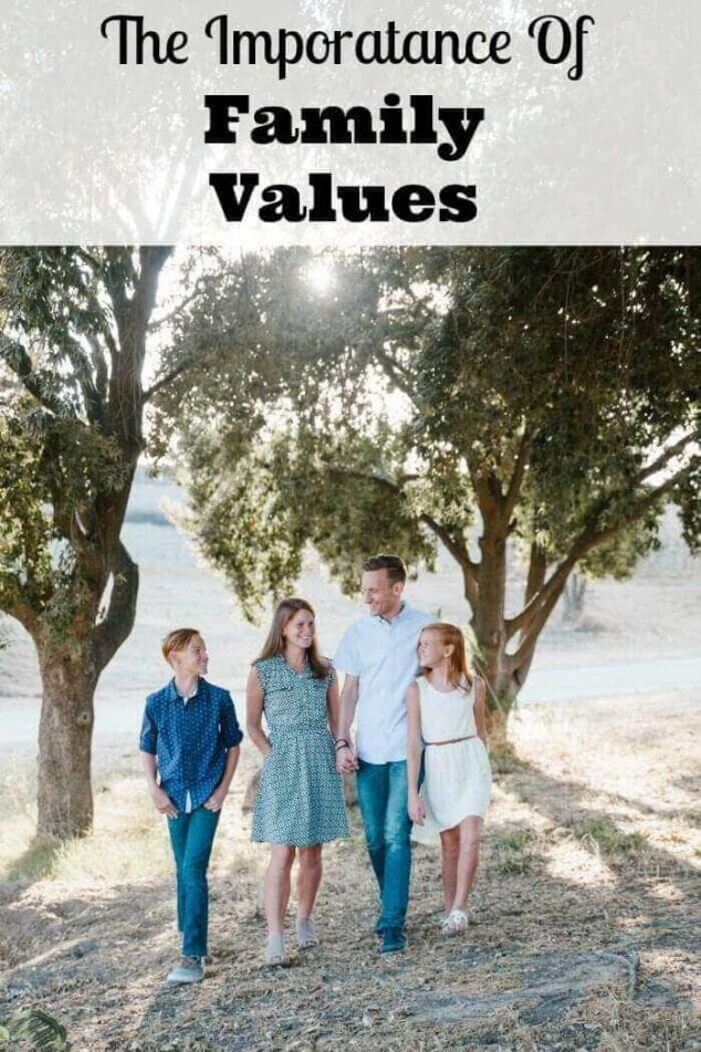 the importance of family values