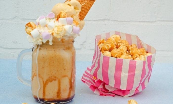 end school year party movies and popcorn