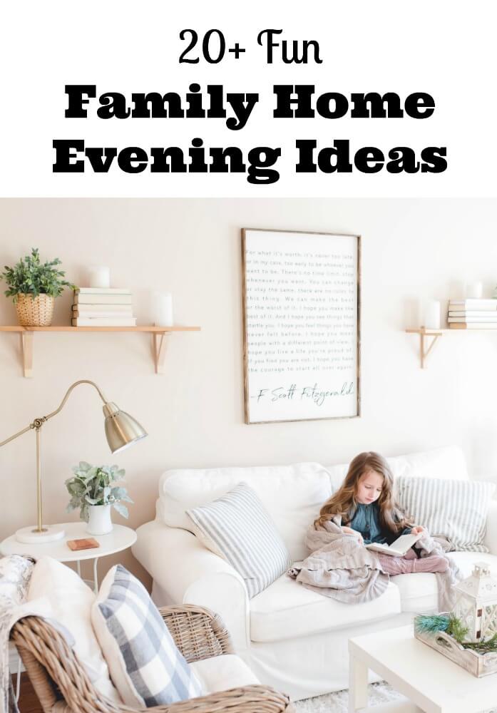 family home evening ideas