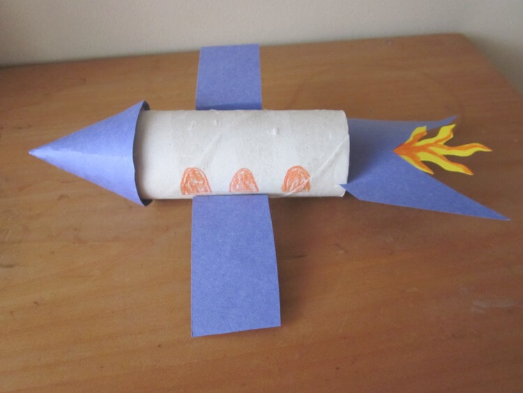 airplane toilet paper roll craft