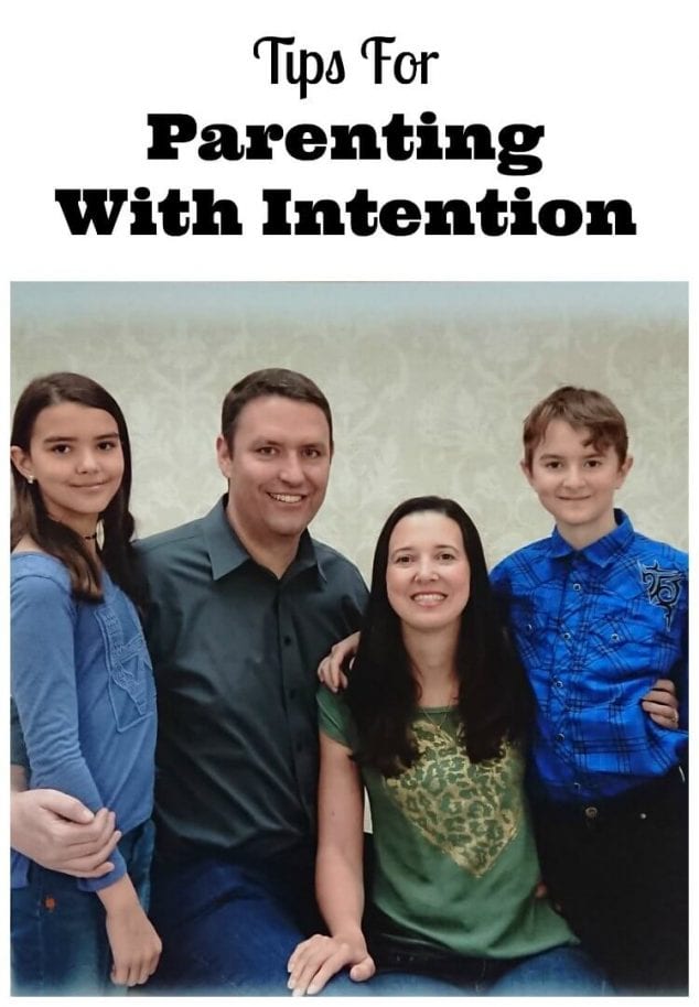 tips for parenting with intention