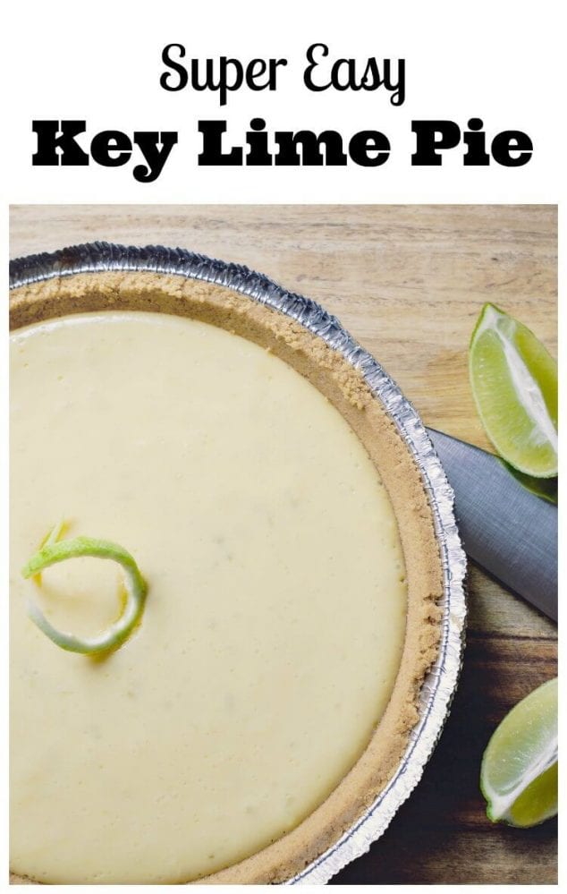 super easy key lime pie no bake