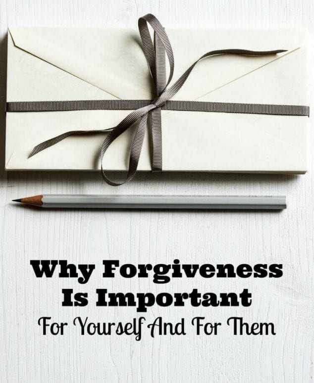 why forgiveness is important