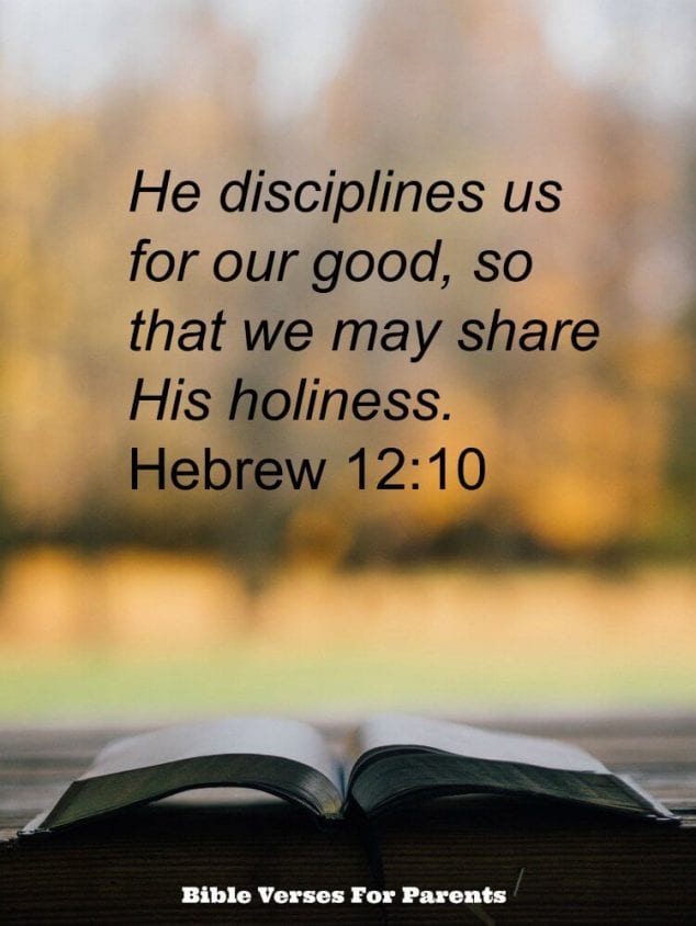 He disciplines us for our good