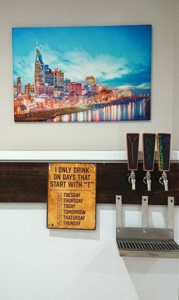 Nashville Photo canvas print
