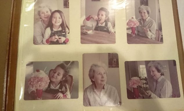 DIY photo album Gift for grandma