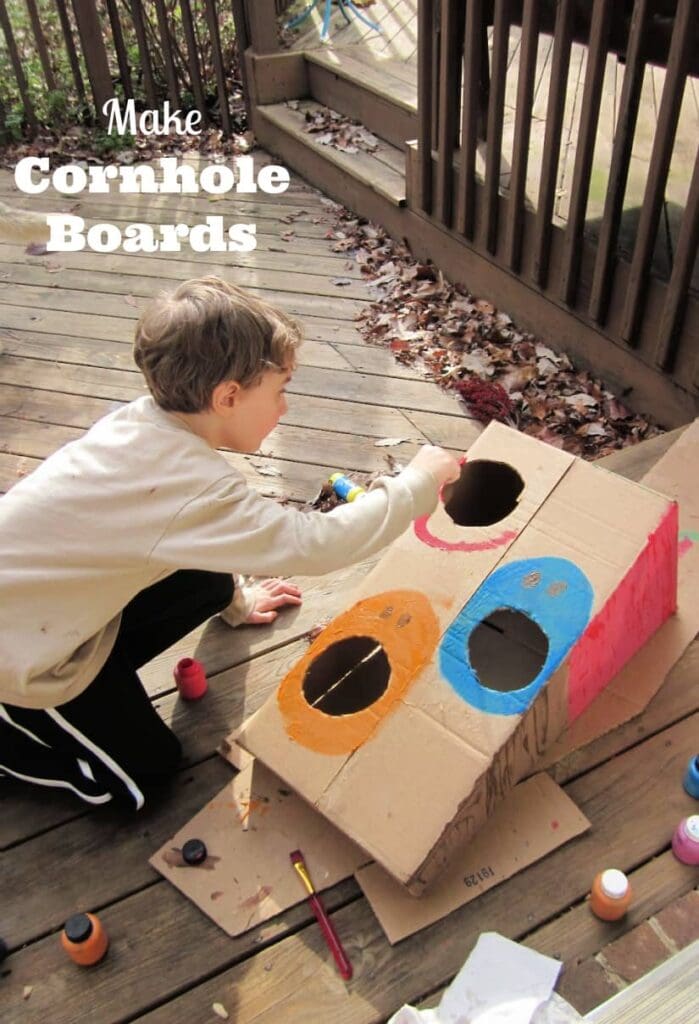 make cornhole boards