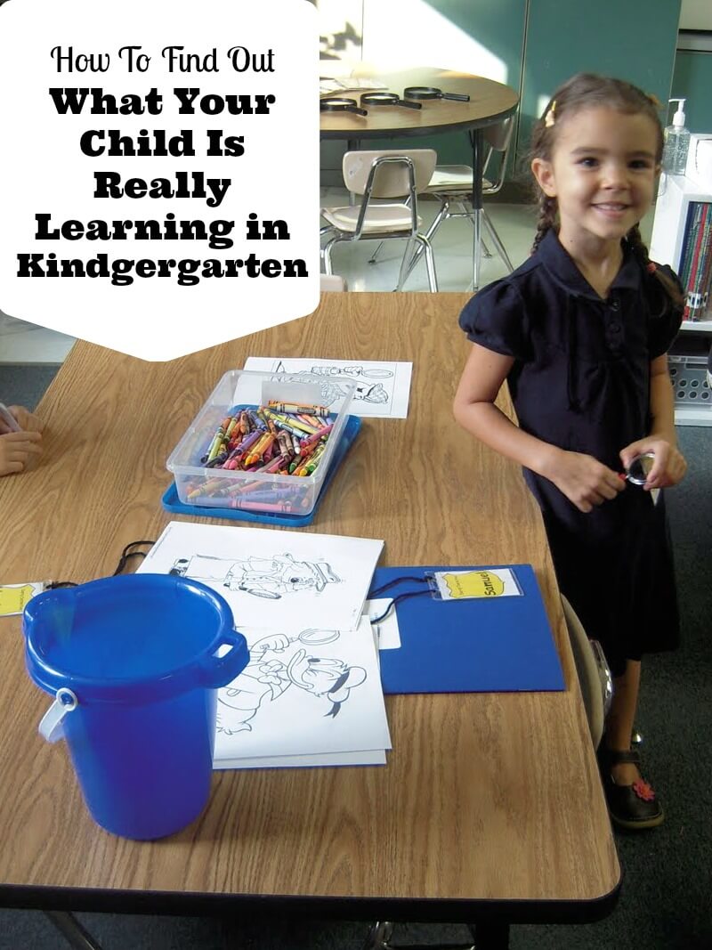 learning in kindergarten