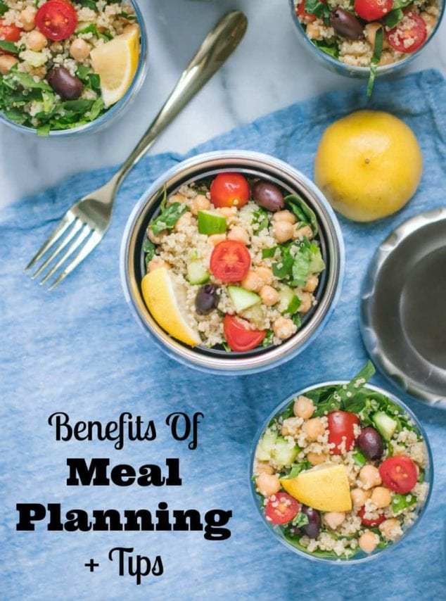 Benefits Of Meal Planning