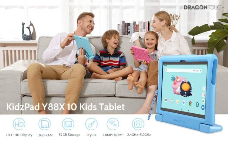 Dragon Touch Y88X Kids Tablet