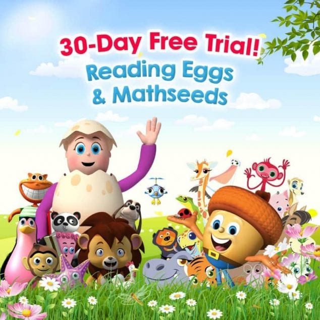 reading eggs free trial