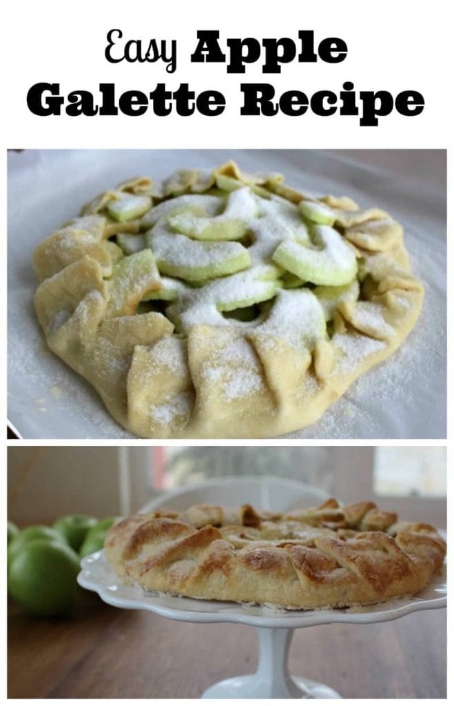 easy apple galette recipe