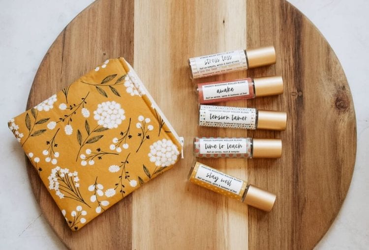 essential oil rollers for teachers
