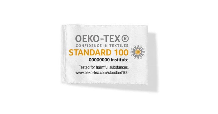 What does the OEKO TEX label mean on kid clothing?