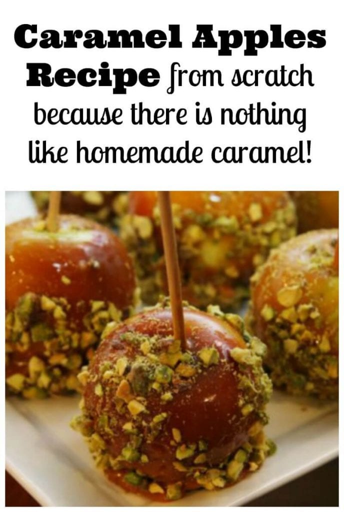 caramel apples recipe from scratch