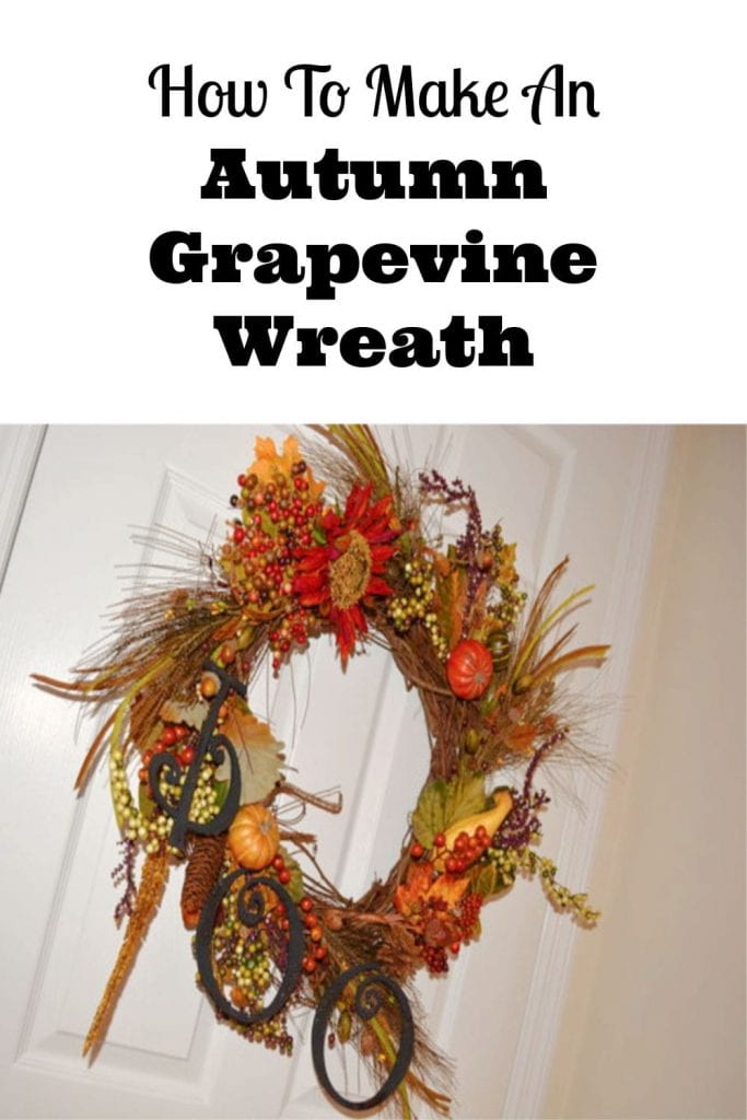 autumn grapevine wreath