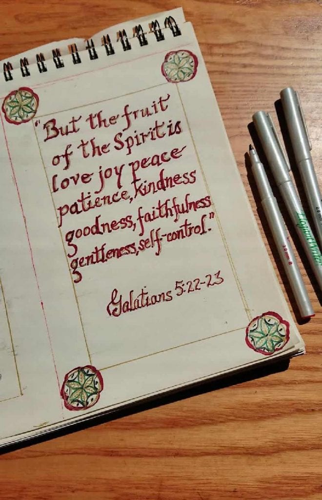 bible verse about parents and the fruit of the spirit