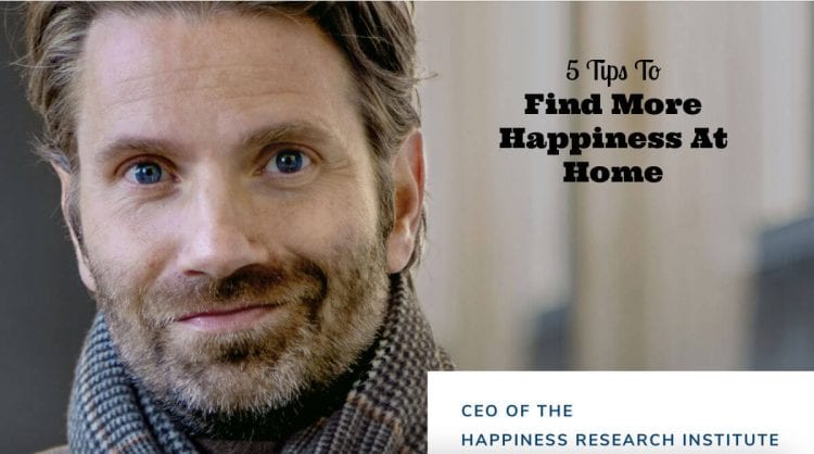 tips to find more happiness at home