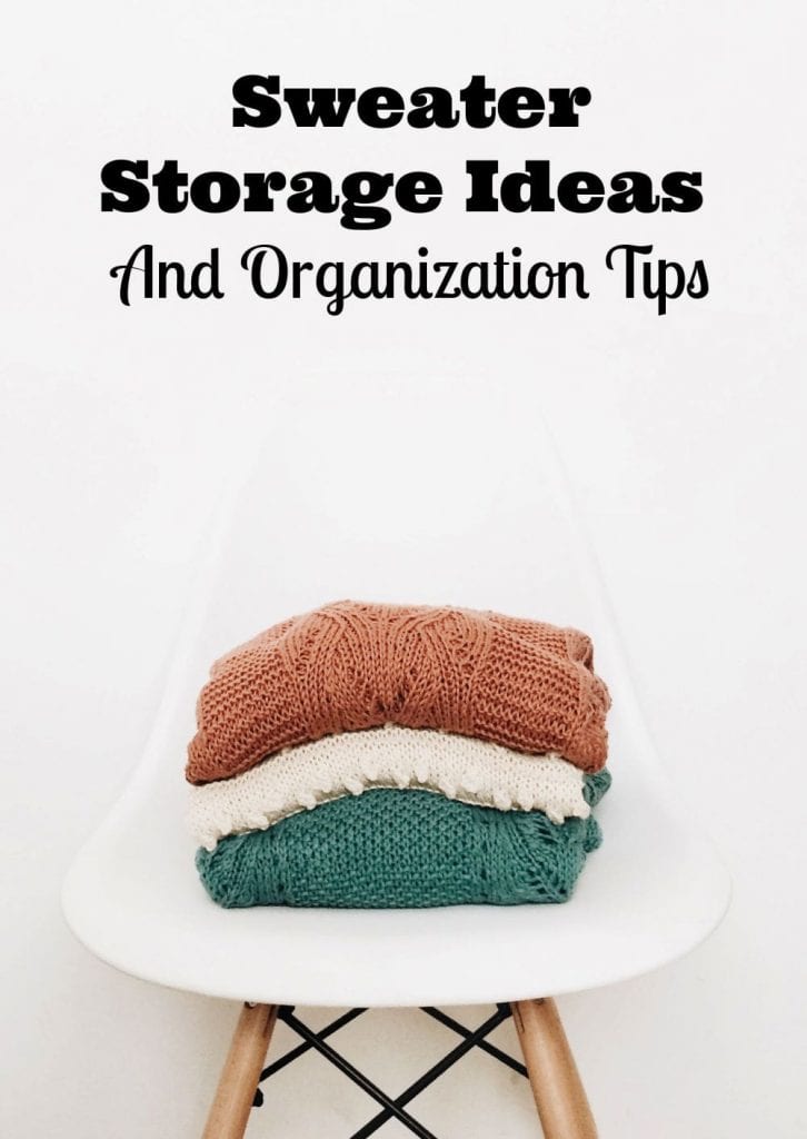sweater storage ideas