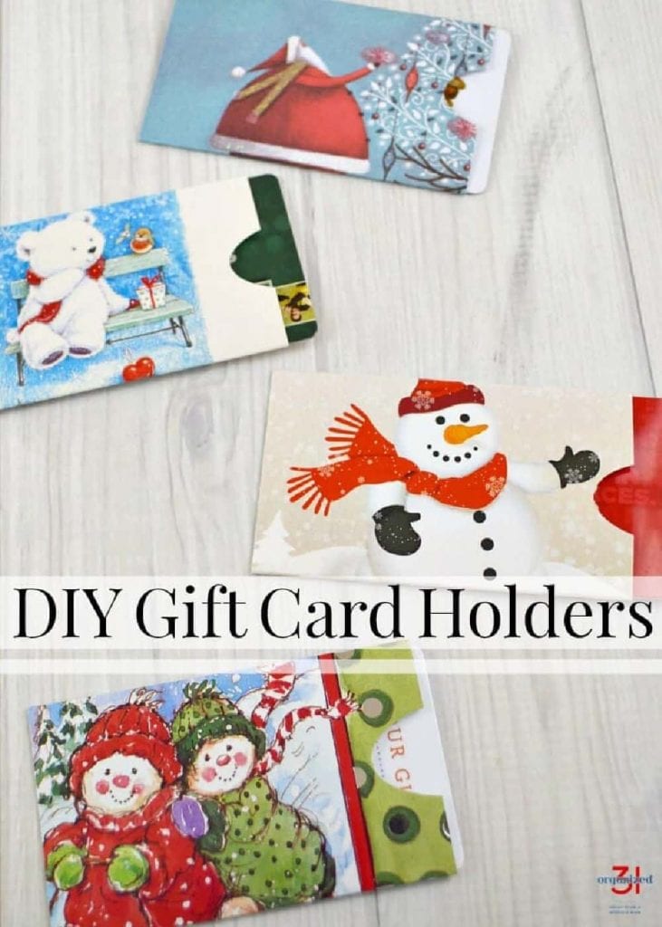 how to turn a greeting card into gift card holders