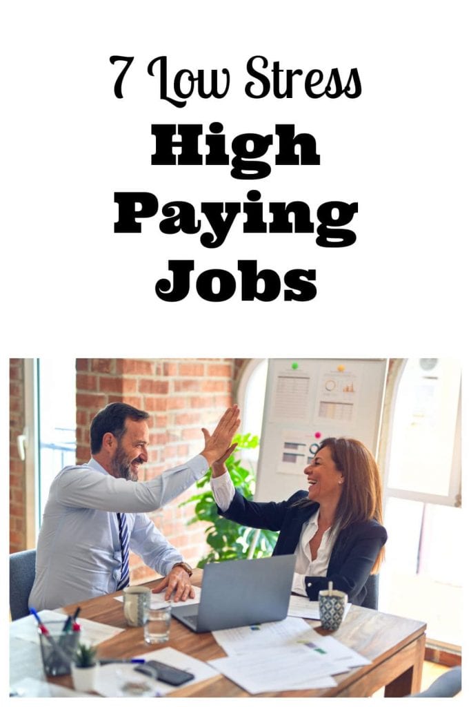 Low Stress High Paying Jobs
