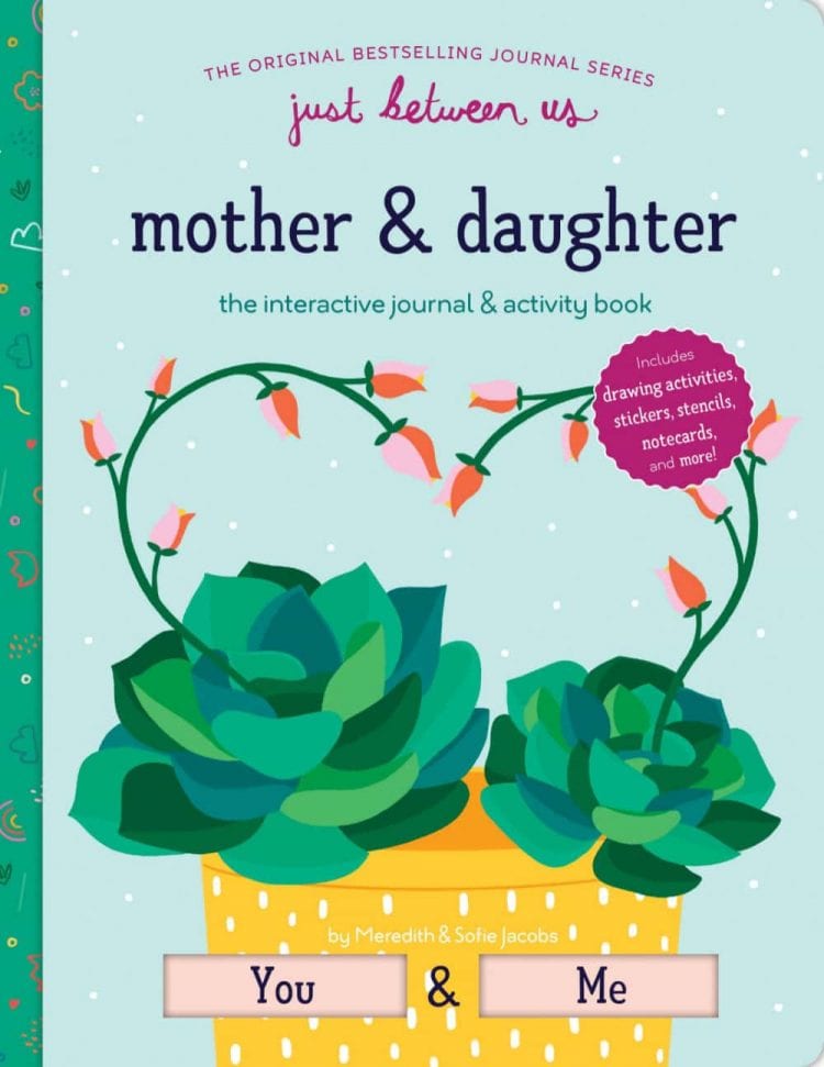 mom daughter interactive journal- what we can do with our kids