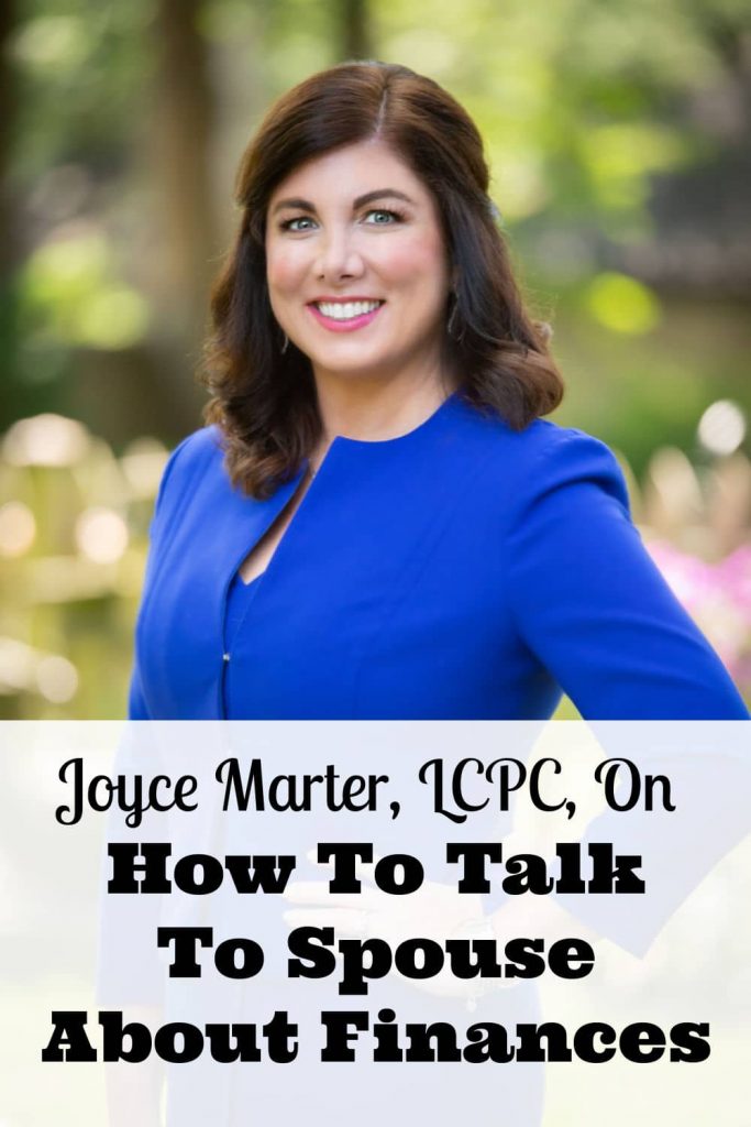 Joyce Marter, LCPC, On How To Talk To Spouse About Finances