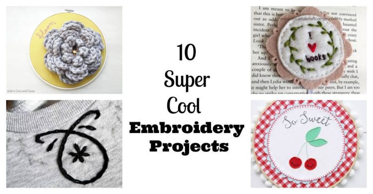 cool embroidery projects