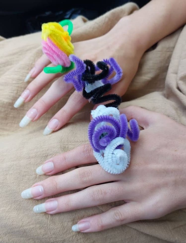 parenting goal- connect with kids while crafting