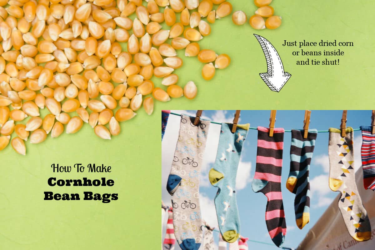 How to Make Cornhole Bags  Do-It-Yourself Advice Blog.