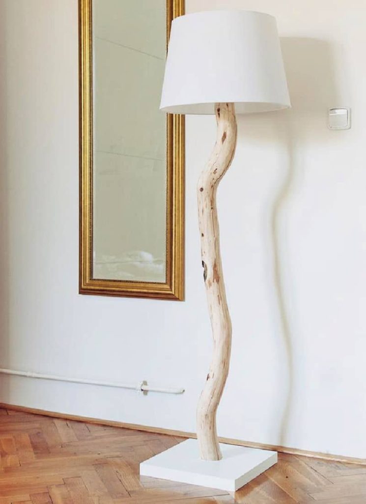 tree branch lamp