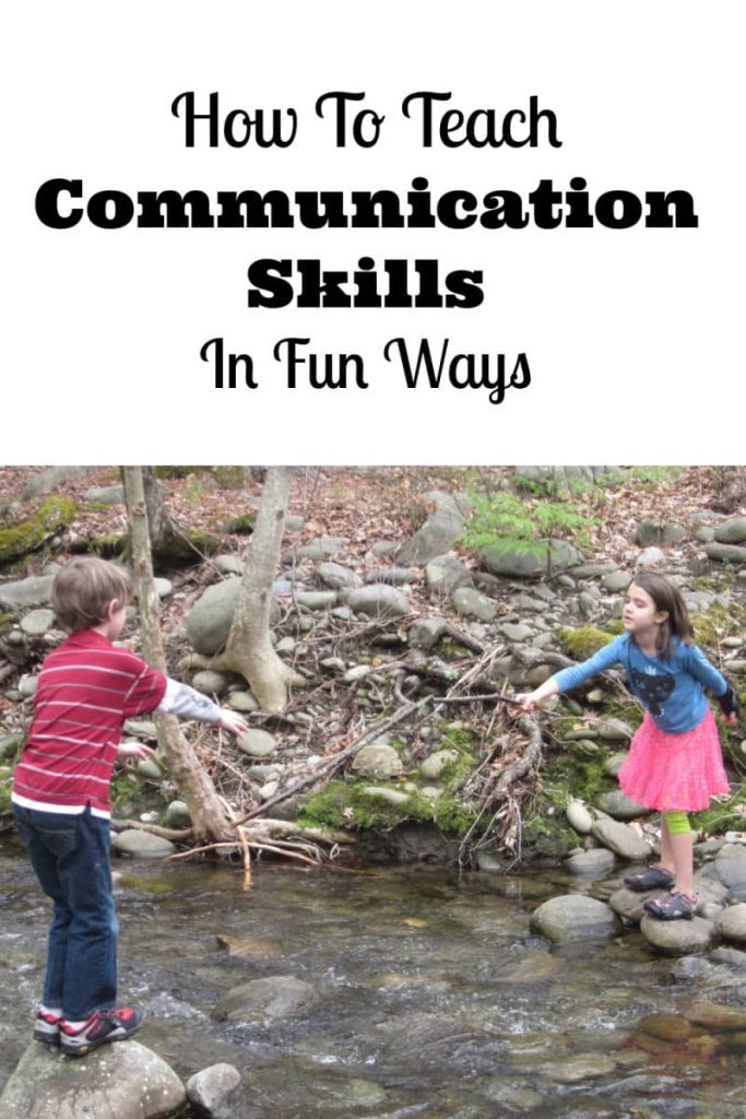 how to teach communication skills in fun ways