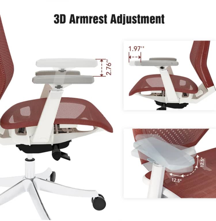 adjustable armrest