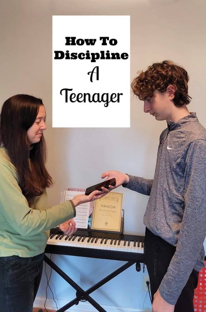 how to discipline a teen