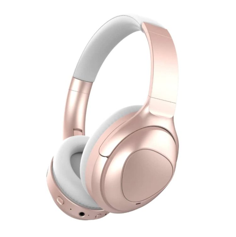 puropro rose gold headphones