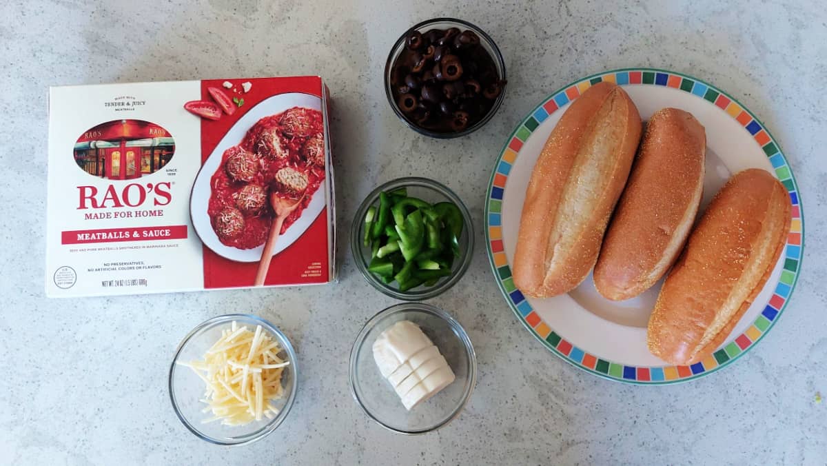 Easy Meatball Sub With Rao’s® Frozen Meatballs & Sauce