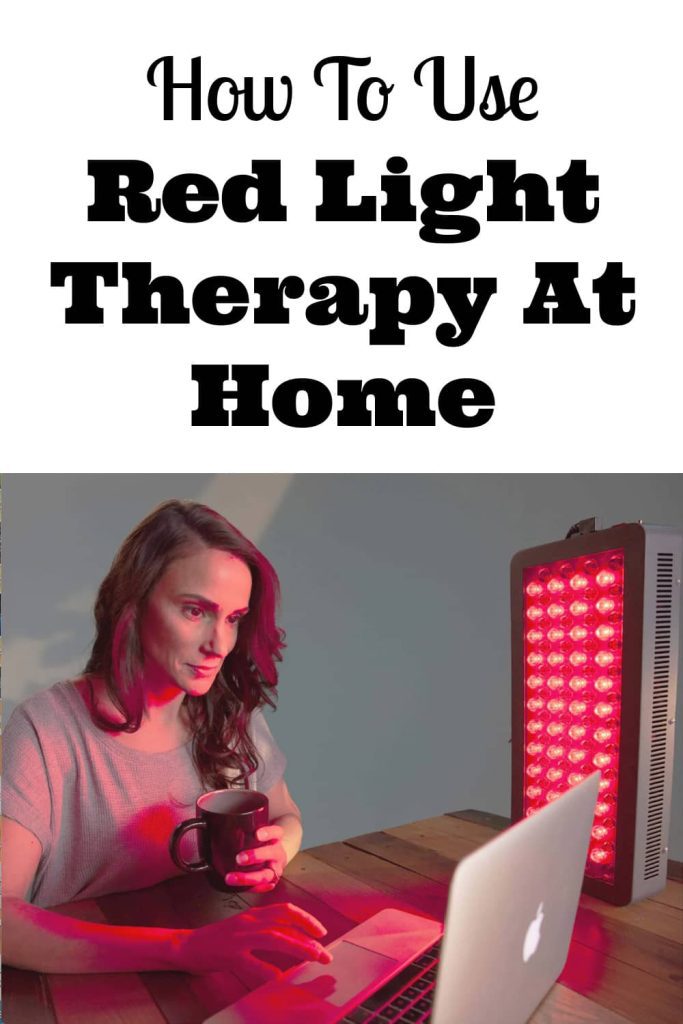 how to use red light therapy at home