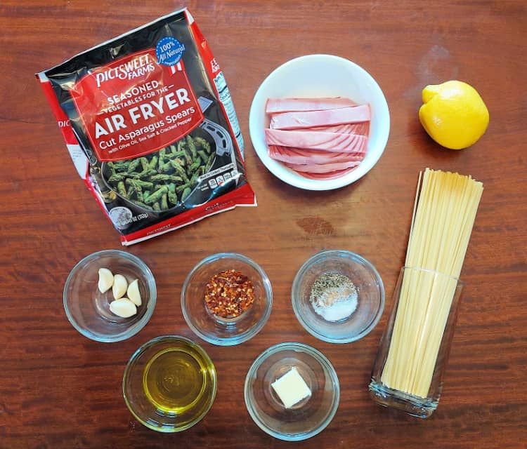 asparagus pasta ingredients