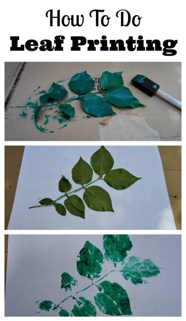 leaf printing