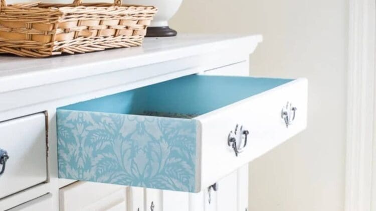 DIY painted drawer project