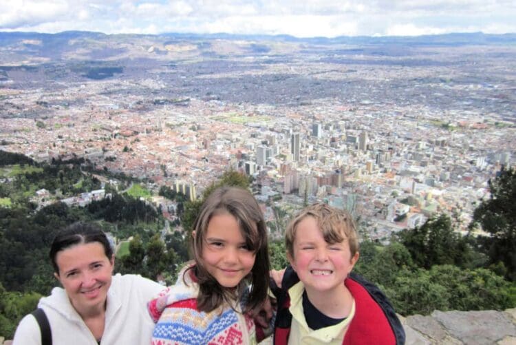 View of Bogota Monserrate