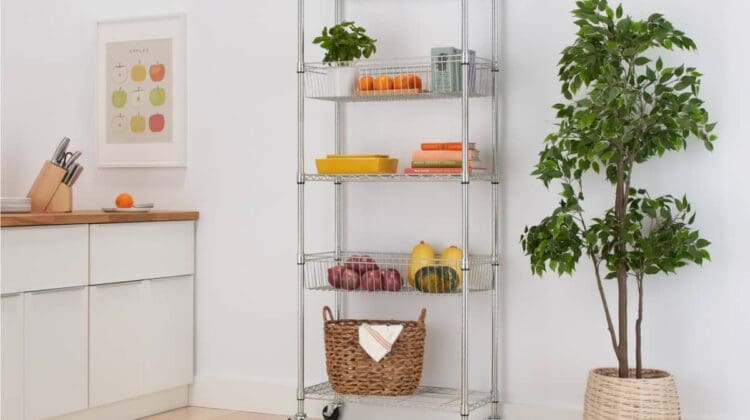 Trinity 5 tier wire shelving