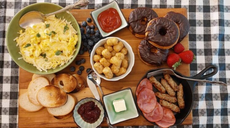 breakfast board